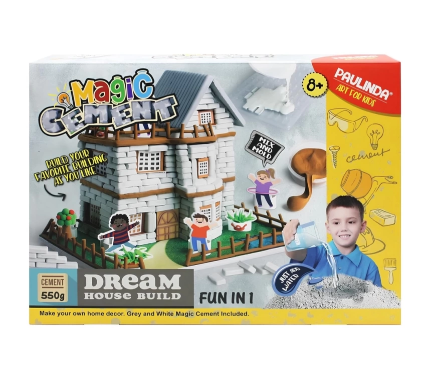Nessiworld Paulinda Magic Cement Dream House Build Hobi Set 550 gr
