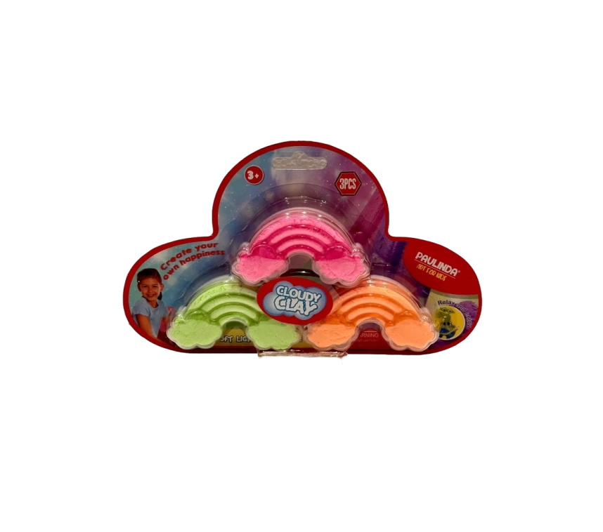 Nessiworld Paulinda Slime Super Cloudy Clay 3 Parça S00095812