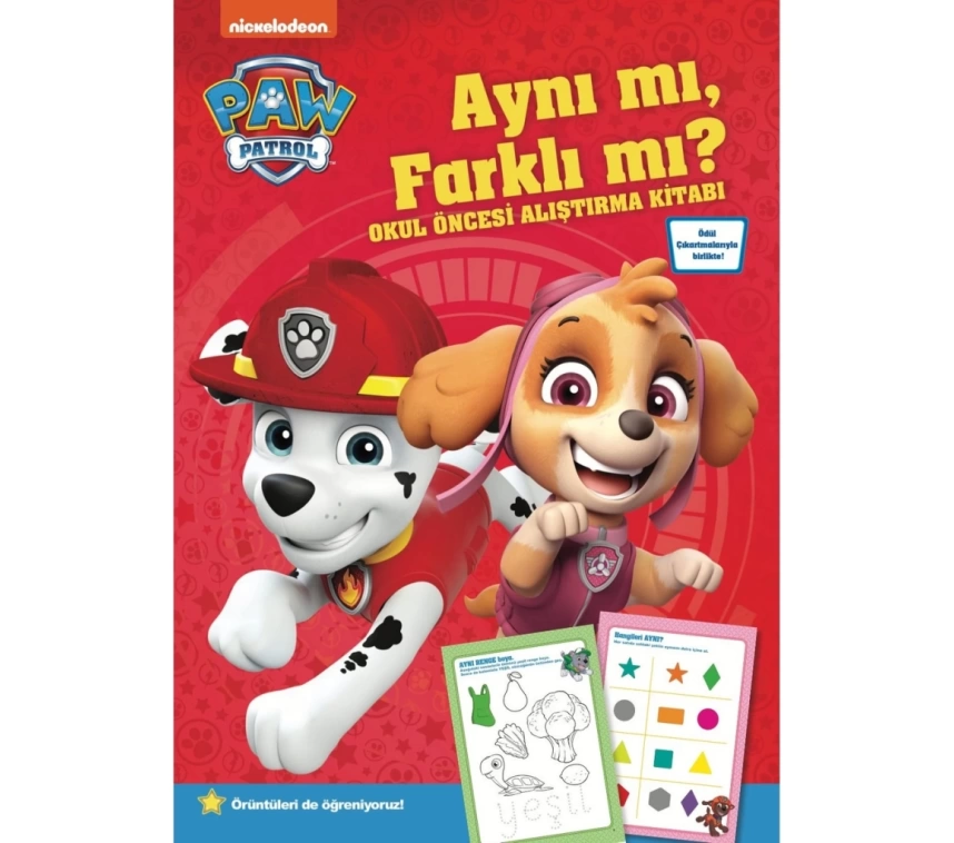 Nessiworld Paw Patrol Aynı mı Farklı mı? Okul Öncesi 38086BT
