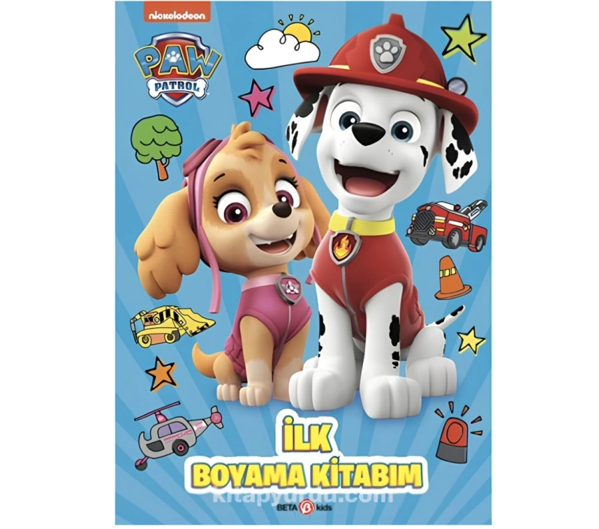 Nessiworld Paw Patrol İlk Boyama Kitabım 38017BT