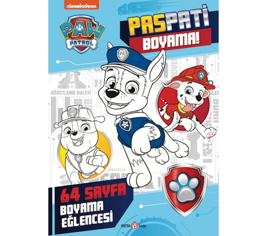 Nessiworld Paw Patrol Paspati Boyama!