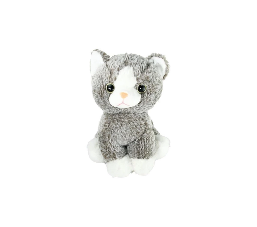 Nessiworld PB31184-22 Peluş Oturan Kedi 23 cm -Vardem