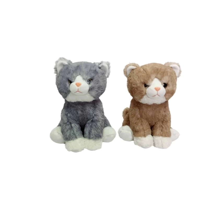 Nessiworld PB31545-23 Peluş Oturan Kedi 23 cm