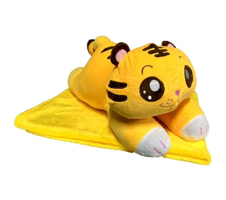 Nessiworld Peluş Battaniyeli Yatan Kedi 55 cm.
