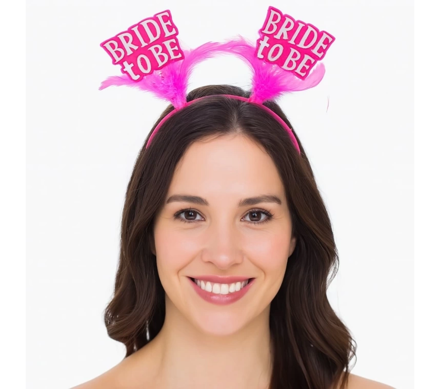 Nessiworld Pembe Renkli Bride to Be Parti Tacı – Bekarlığa Veda Gecesi İçin