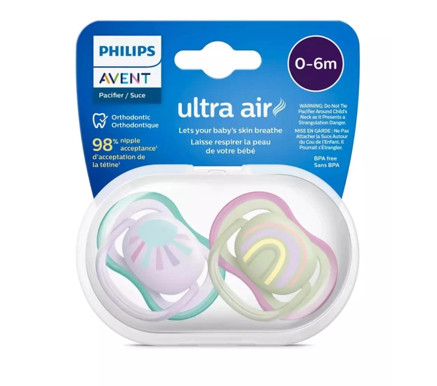 Nessiworld Philips Avent Ultra Air Emzik 0-6 Ay Kız