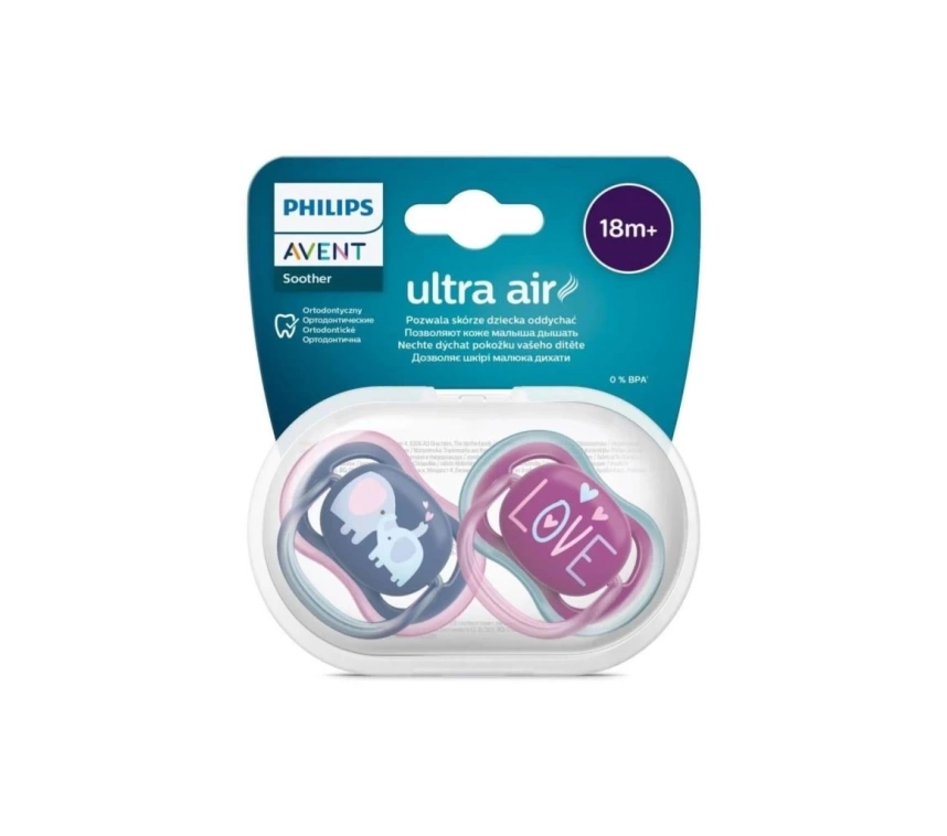 Nessiworld Philips Avent Ultra Air Emzik 18+ Ay Kız