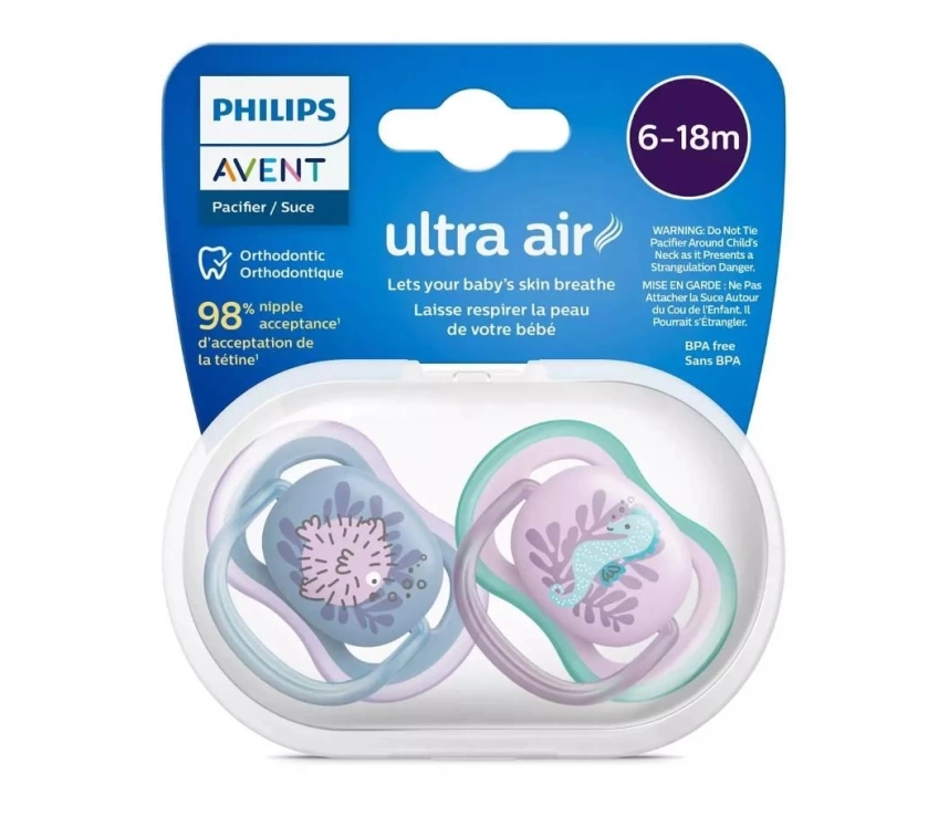 Nessiworld Philips Avent Ultra Air Emzik 6-18 Ay Kız