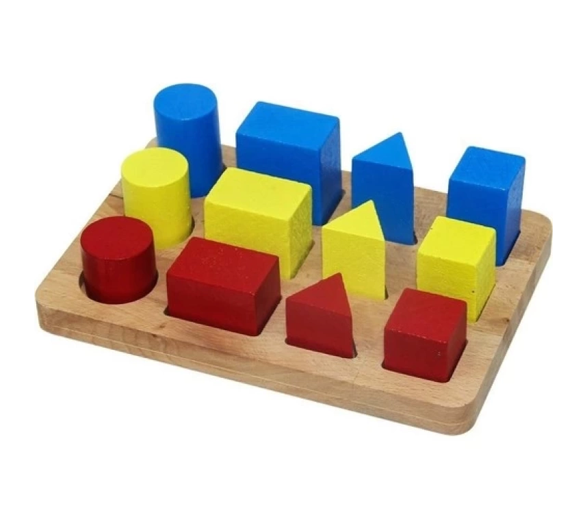 Nessiworld PlayWood Geometrik Büyükten Küçüğe Sıralama 314