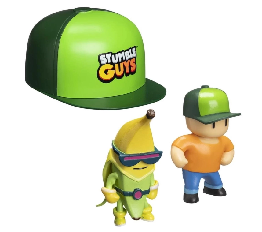 Nessiworld PMI SG2007 STUMBLE GUYS SÜRPRİZ ŞAPKA 2 FİGÜR 18Lİ DİSPLAY