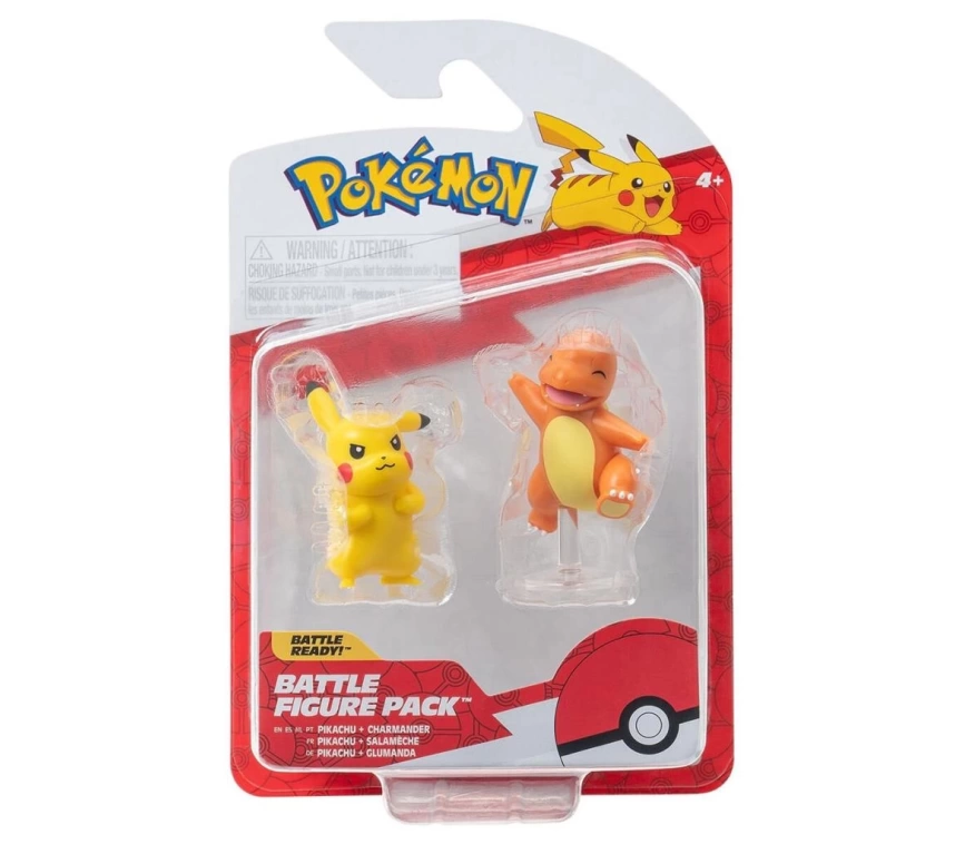 Nessiworld POK PKW0258 Pokemon Battle 2li Figür Seti -Necotoys