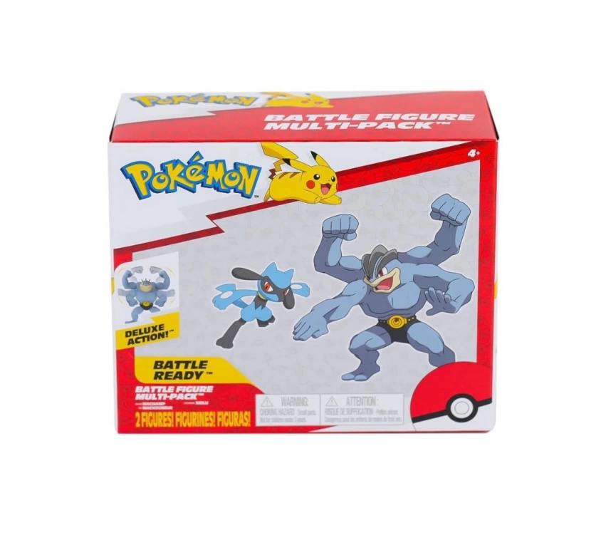 Nessiworld POK PKW2547 Pokemon Battle Aksiyon Figür ve Figür 2li Set