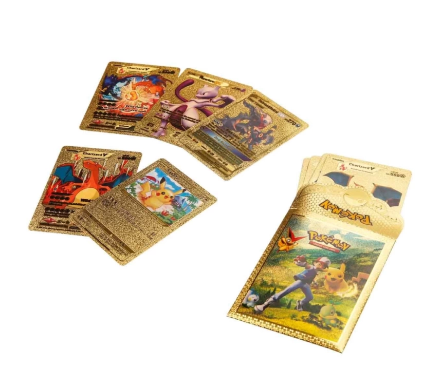 Nessiworld  Pokemon Gold Trading Card 10’lu Paket