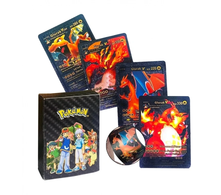 Nessiworld Pokemon Siyah Starter Box Pack Koleksiyon Pokemon Kartları