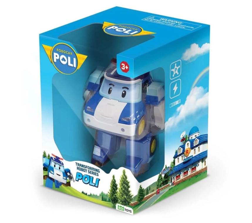 Nessiworld POLI MRT-0650 Robocar Poli Transforming Robot Poli Figür
