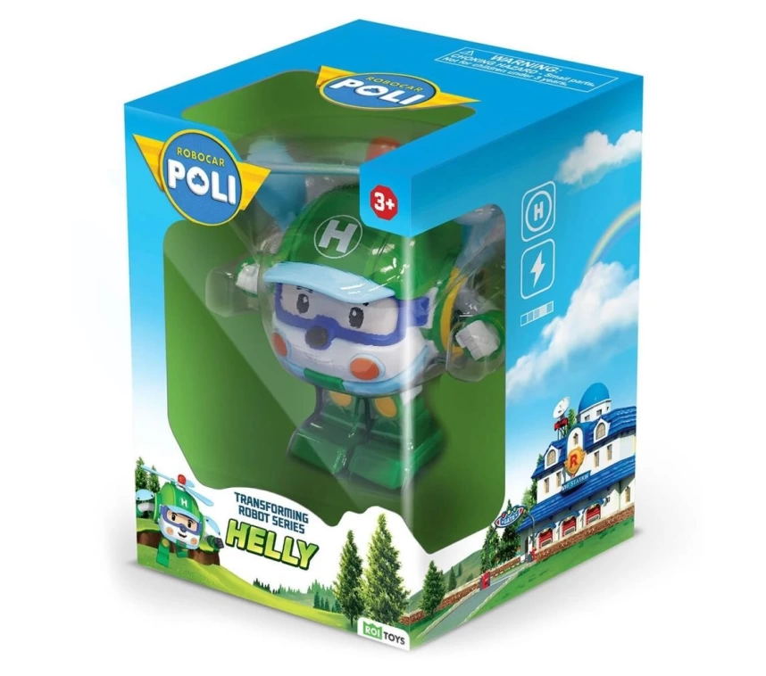Nessiworld POLI MRT-0653 Robocar Transforming Robot Helly Figür -Necotoys
