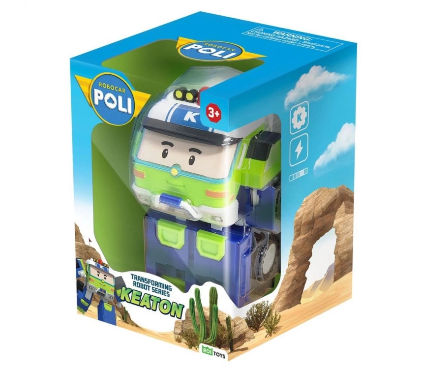 Nessiworld POLI MRT-0658 Robocar Poli Transforming Robot Figür Keaton