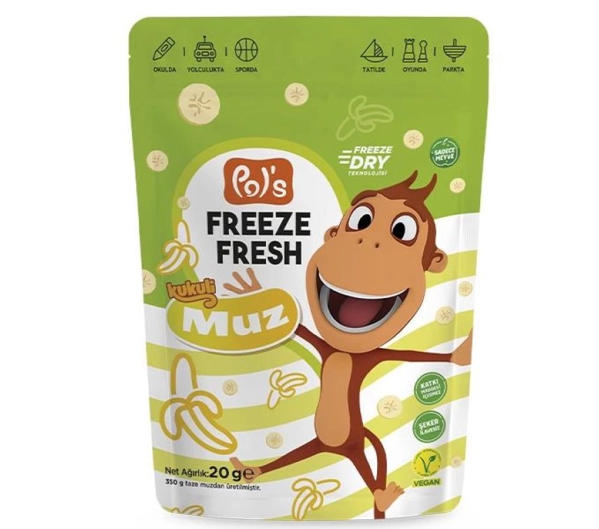 Nessiworld Pol’s Freeze Fresh Kukuli Muz 20 Gr