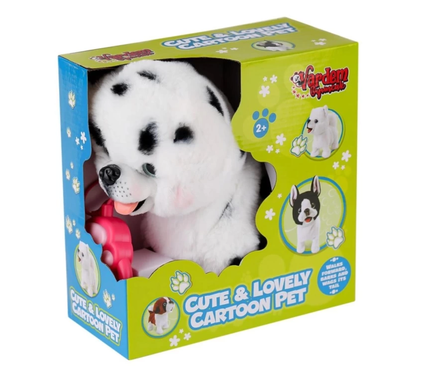 Nessiworld PR66022-25 Yürüyen Tasmalı Peluş Köpek