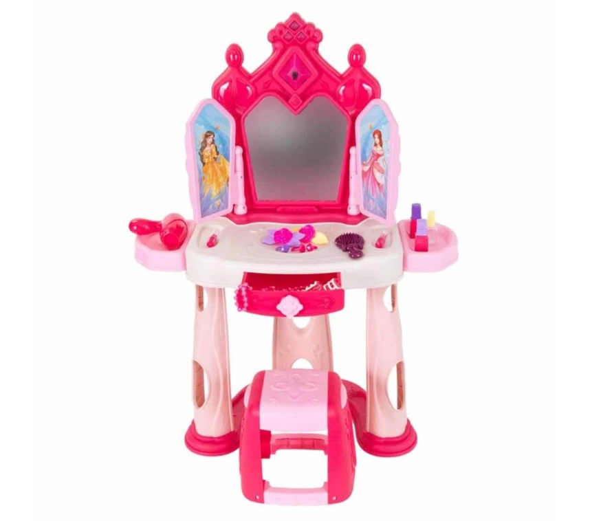 Pretty Pinky Işıklı ve Sesli Makyaj Masası Oyun Seti