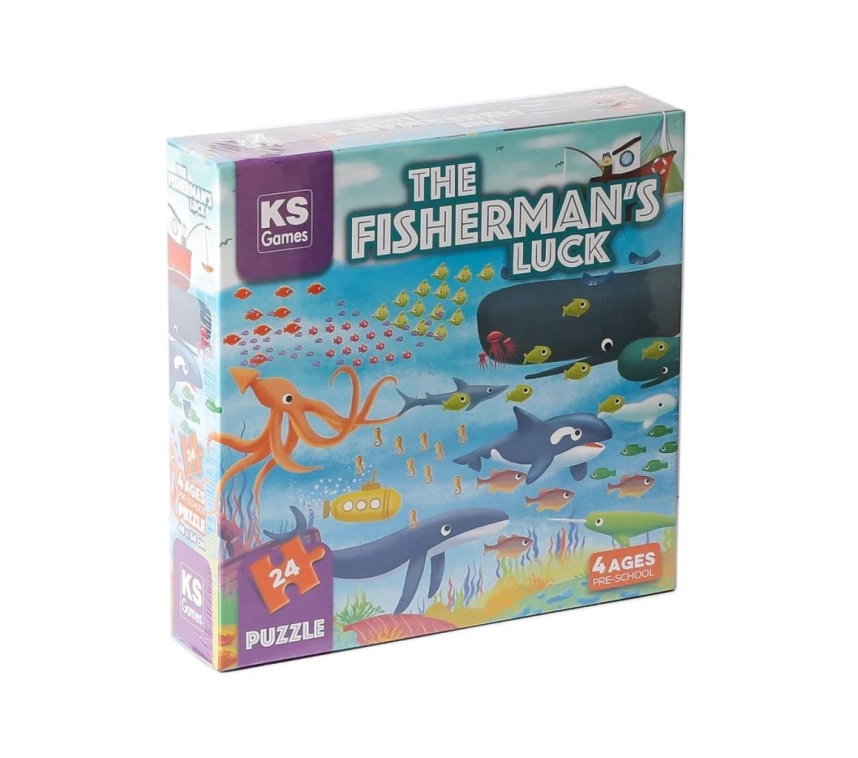 Nessiworld PRS 32708 The Fisherman Sluck Pre School Puzzle -KS Puzzle