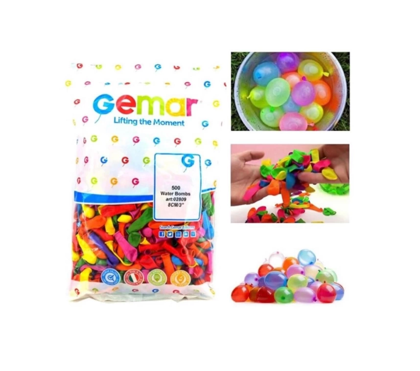 Nessiworld PT-20 Mini Su Balonu 500lü -Dinamik Oyuncak