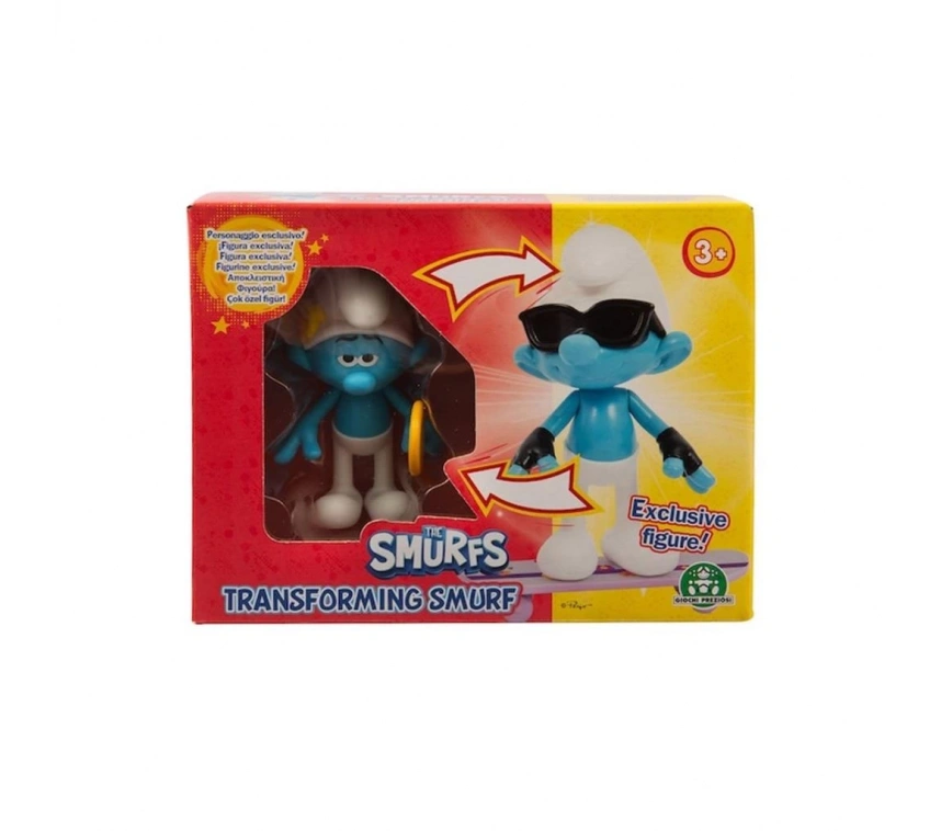 Nessiworld  PUF23000 Şirinler Dönüşen 10 cm Figür