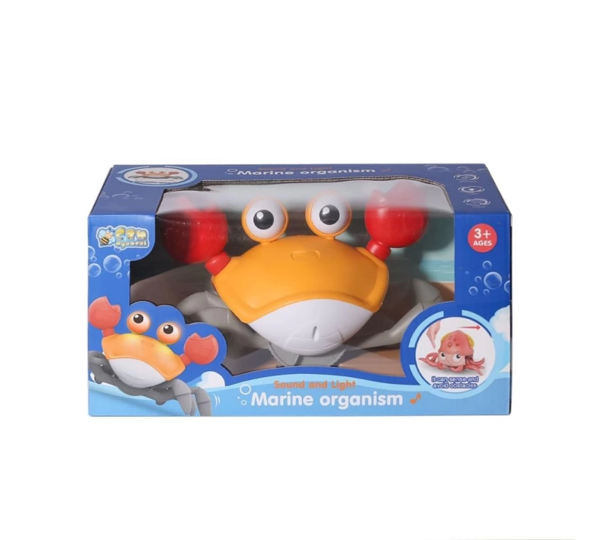 Nessiworld QC 1Y Sesli Işıklı Sensörlü Şarjlı Yengeç -HalitCan Oyuncak
