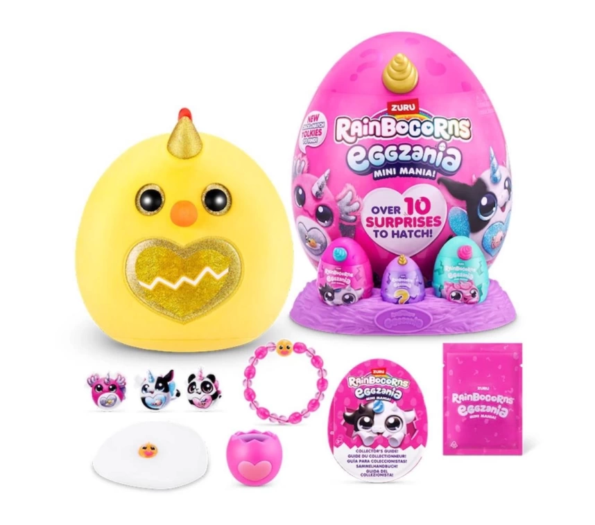 Nessiworld RAR26000 Rainbocorn Eggzania Sürpriz Peluş 9296