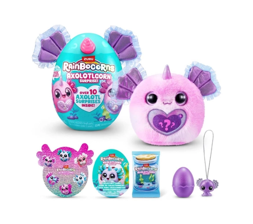 Nessiworld RAR35000 Rainbocorn Axolotlcorn Sürpriz Peluş