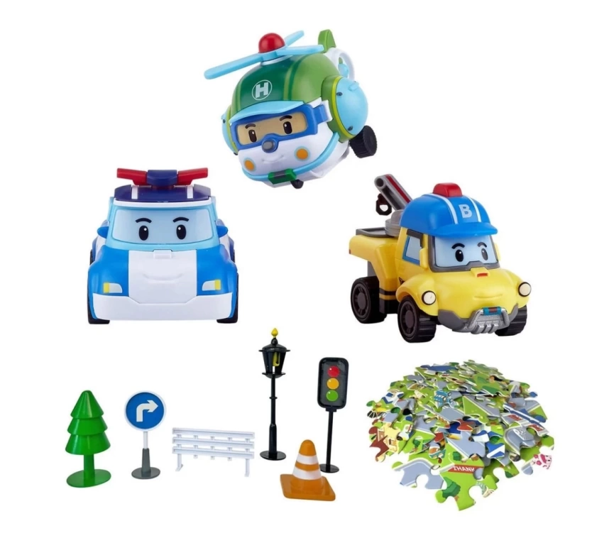Nessiworld Robocar Poli Gogo City Series Oyun Seti