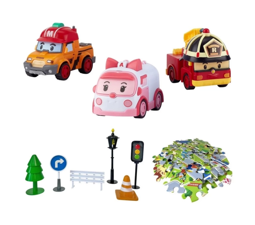 Nessiworld Robocar Poli Gogo City Series Oyun Seti
