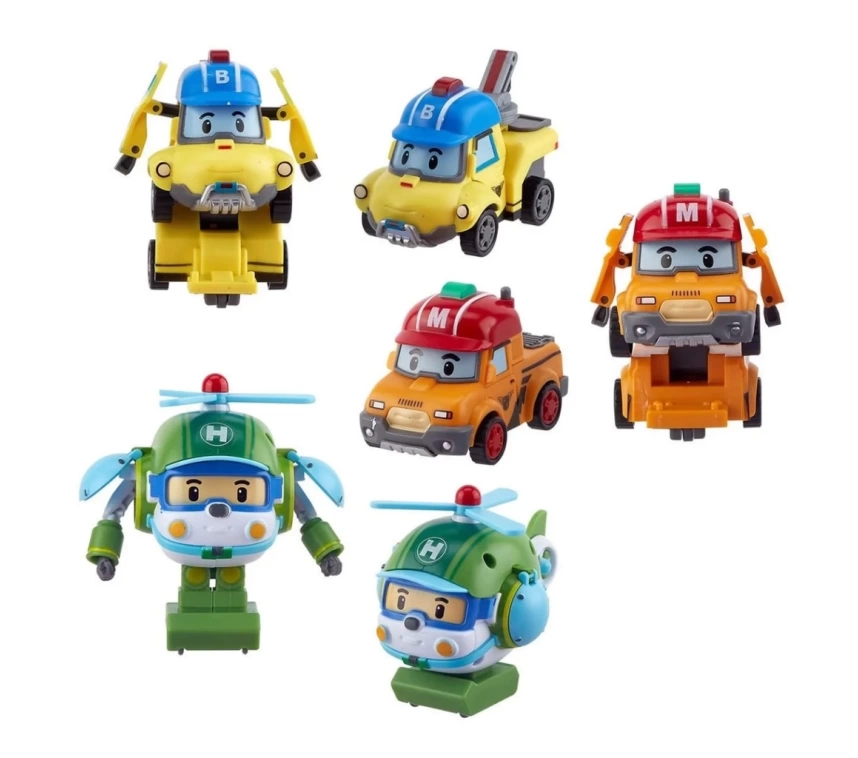 Nessiworld Robocar Poli Quick Transforming Mini Rescue Deluxe