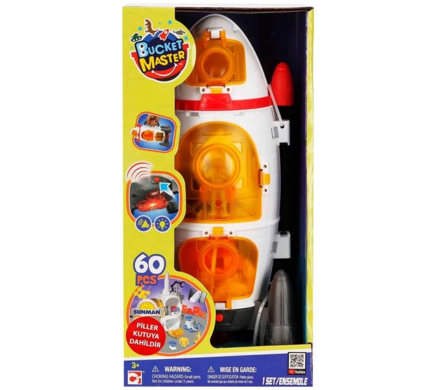 Nessiworld Rocket Kovası 60 Parça