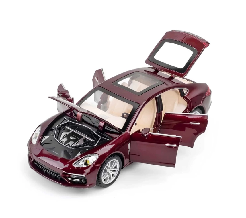NessiWorld Şeffaf Kutulu Metal Porsche