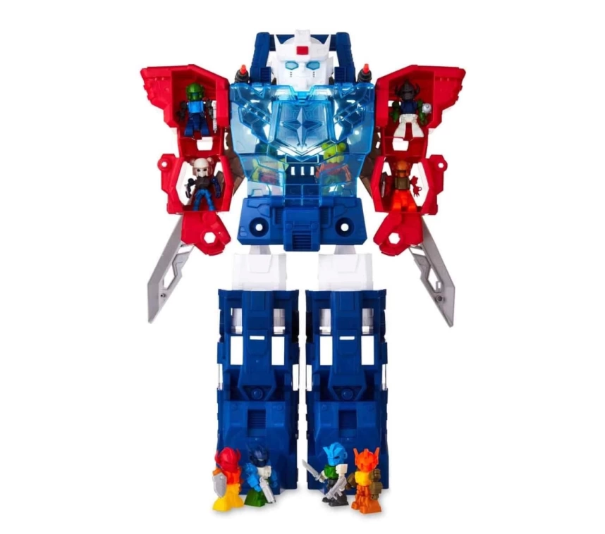 Nessiworld Sesli ve Işıklı Exobot Mega Morph Taşıyıcı Robot 54 cm