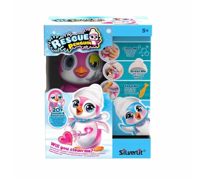 Nessiworld SIL 88651 Silverlit Rescue Penguen Pembe