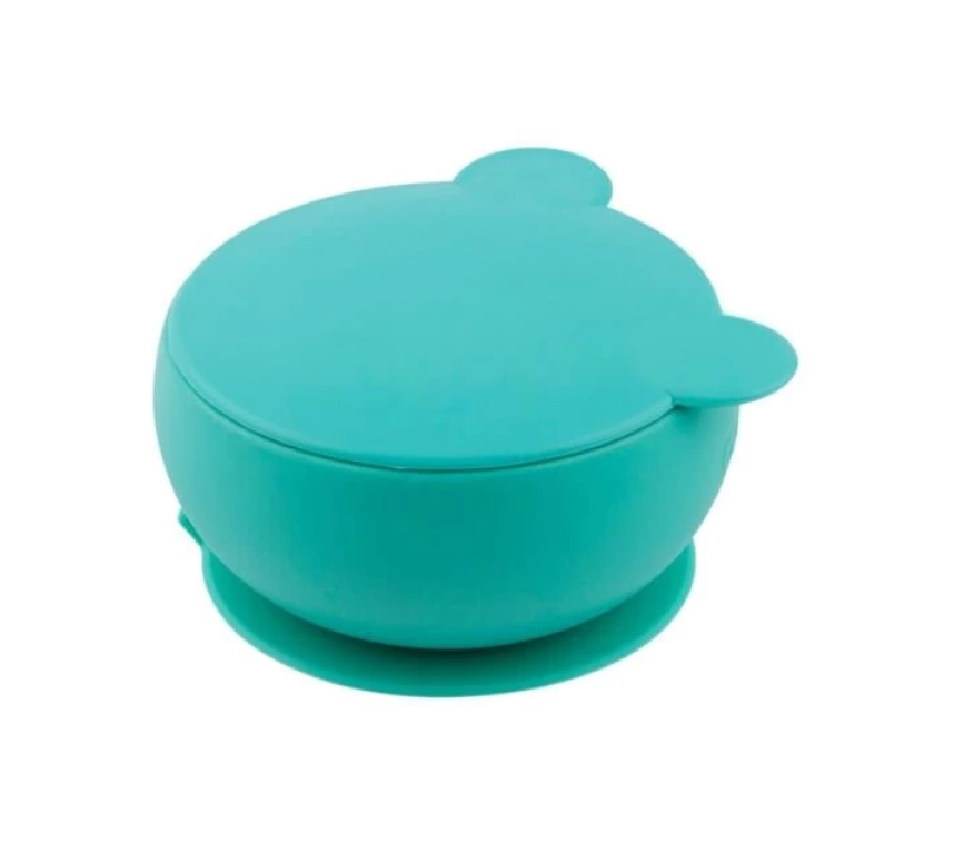 Nessiworld  Silikon Kapaklı Kase Aqua Green