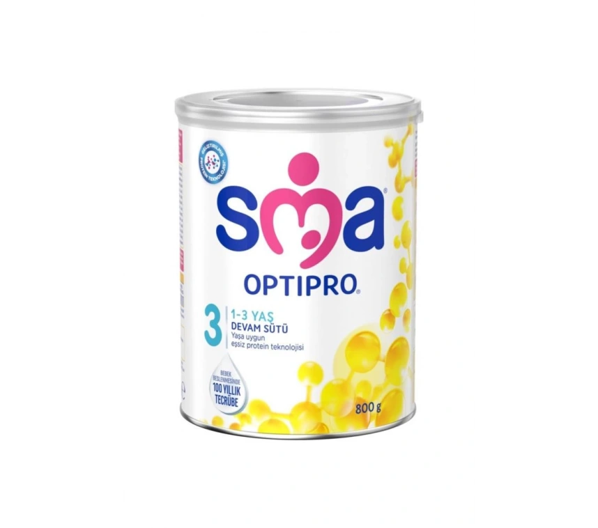 Nessiworld  SMA Optipro Probiyotik 3 Bebek Devam Sütü 1-3 Yaş 800 Gr