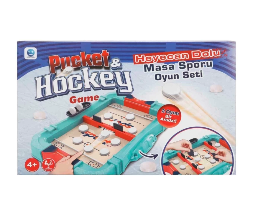 Nessiworld Smile Games 2in1 Pucket ve Hockey Oyun Seti S01004597