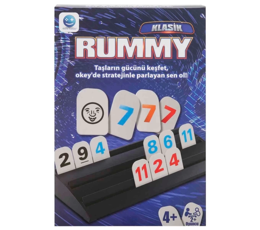 Nessiworld Smile Games Klasik Rummy Kutu Oyunu S00004595