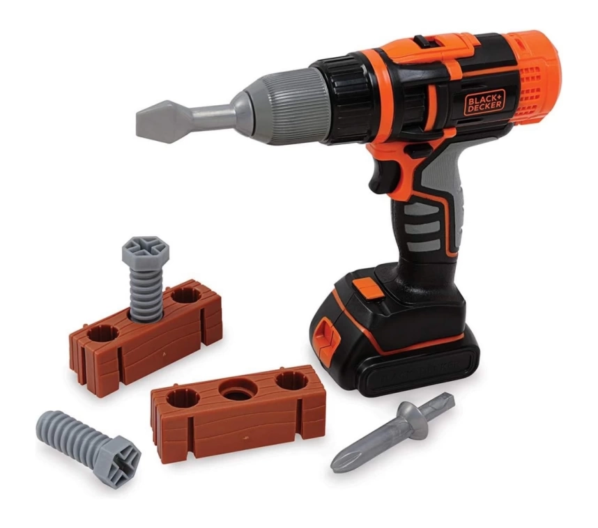 Nessiworld Smoby Black & Decker Elektrikli Matkap 360916