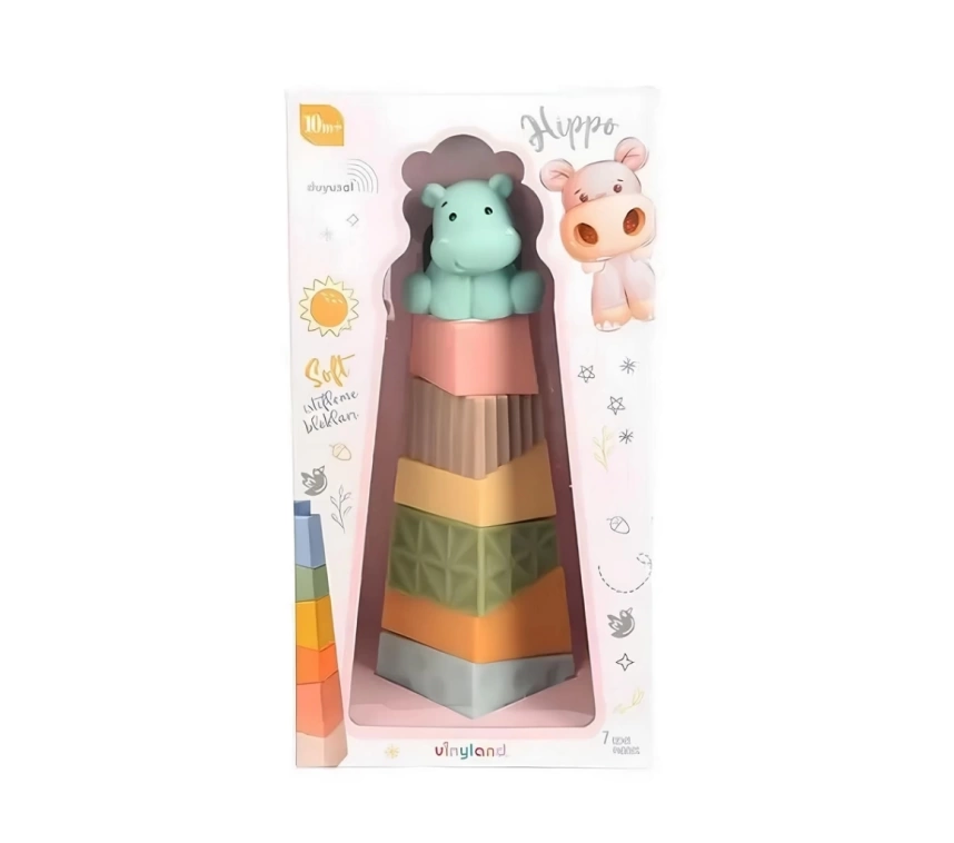 Nessiworld Soft İstifleme Piramit Koala 8li Set