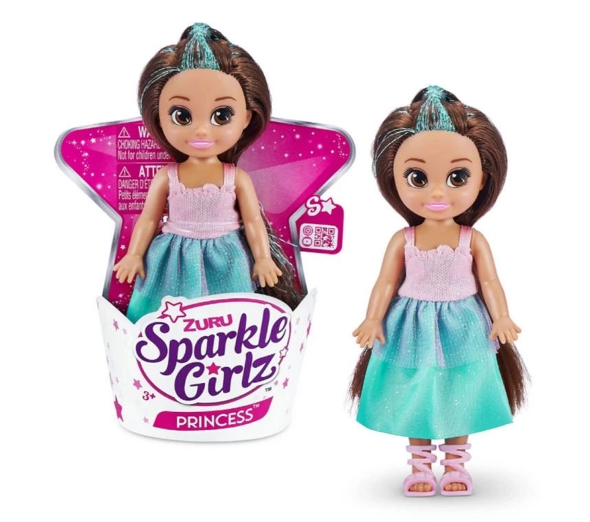 Nessiworld Sparkle Girlz 12 Cm Prenses Cupcake Bebek 10015TQ3