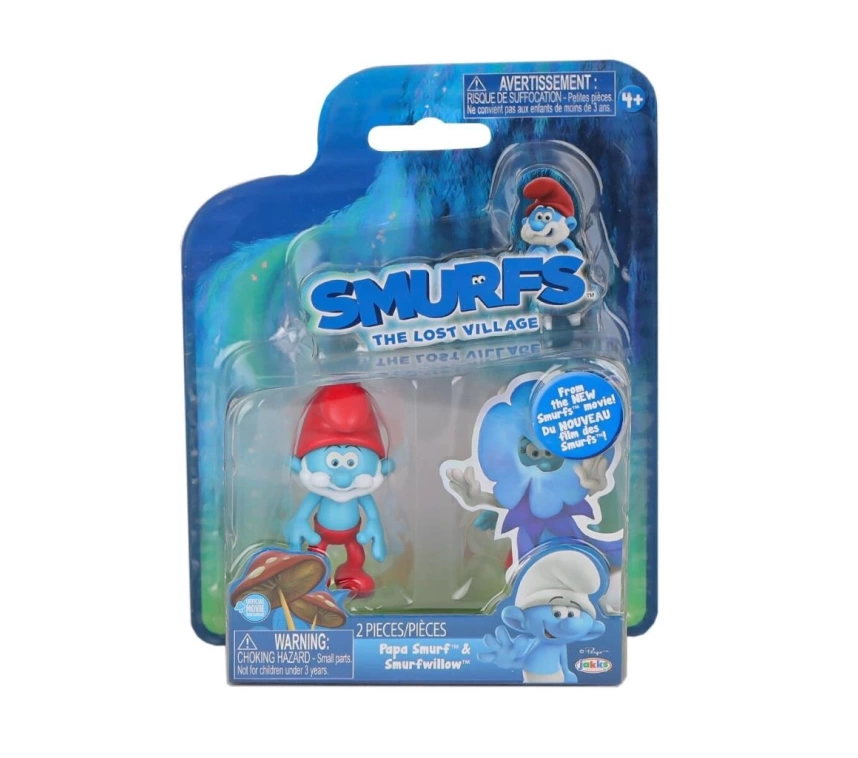 Nessiworld SRN 96562 Şirinler 2li Figür Set -Necotoys