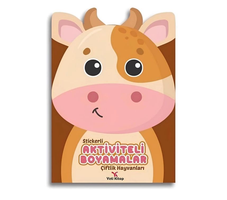 Nessiworld Stickerli Aktivite ve Boyamalar - Çiftlik Hayvanları