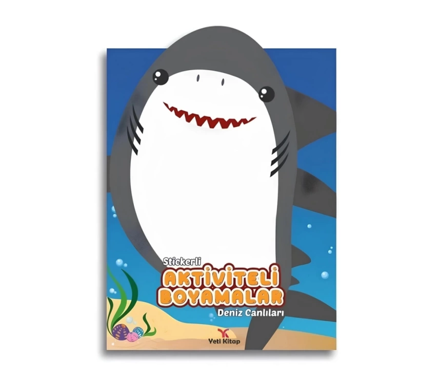 Nessiworld Stickerli Aktivite ve Boyamalar Deniz Canlıları