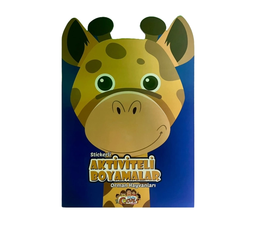 Nessiworld Stickerlı Aktivite ve Boyamalar Orman Hayvanları