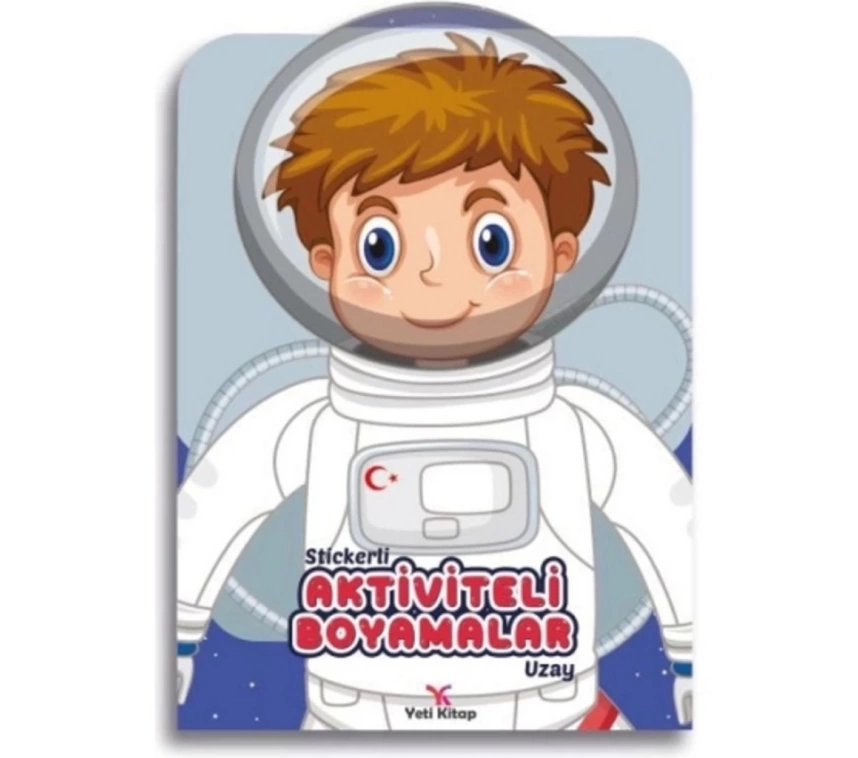 Nessiworld Stickerli Aktivite ve Boyamalar Uzay