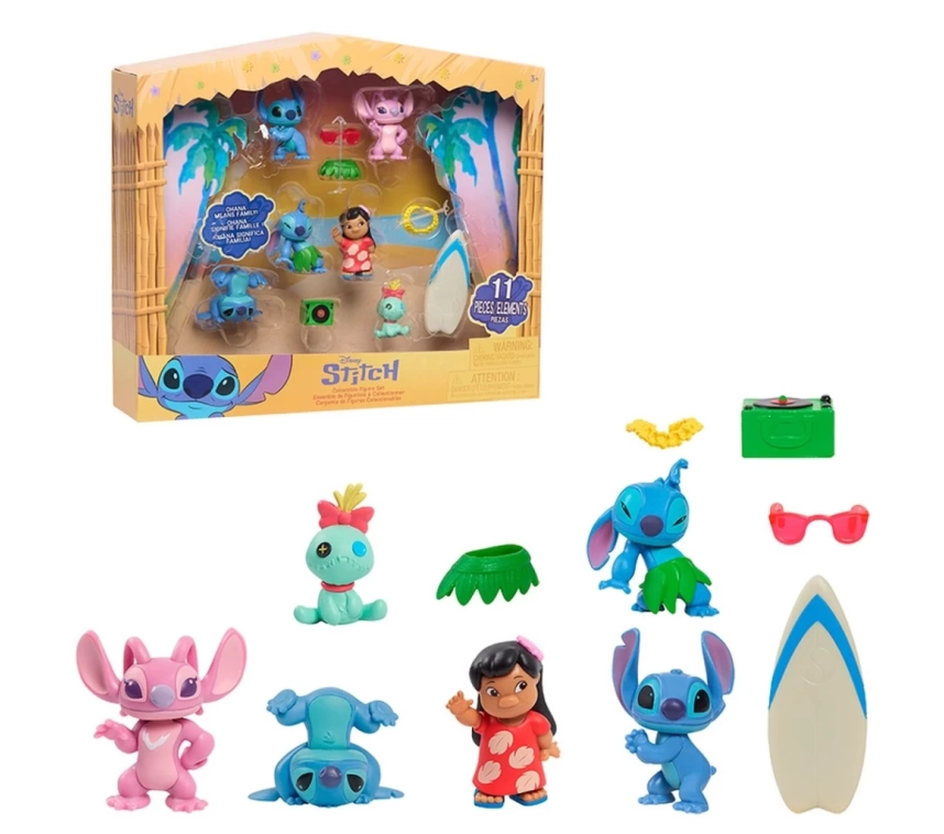 Nessiworld Stitch Movie 6lı Mini Figür Set